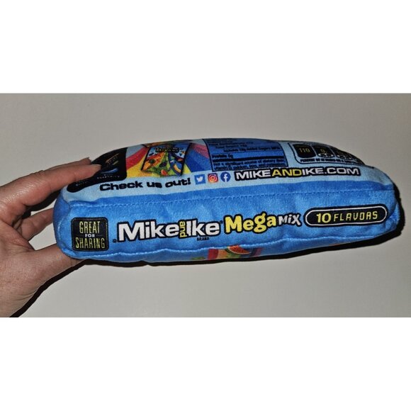 Mike & Ike Mega Mix Plush Candy Stuffed Toy 9.5" Wide - Picture 5 of 6
